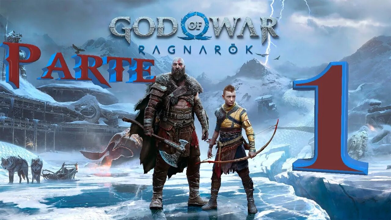 Zerando - God of War Ragnarök - PARTE 01 | Capitulo 01: Sobrevivendo ao Fimbulwinter