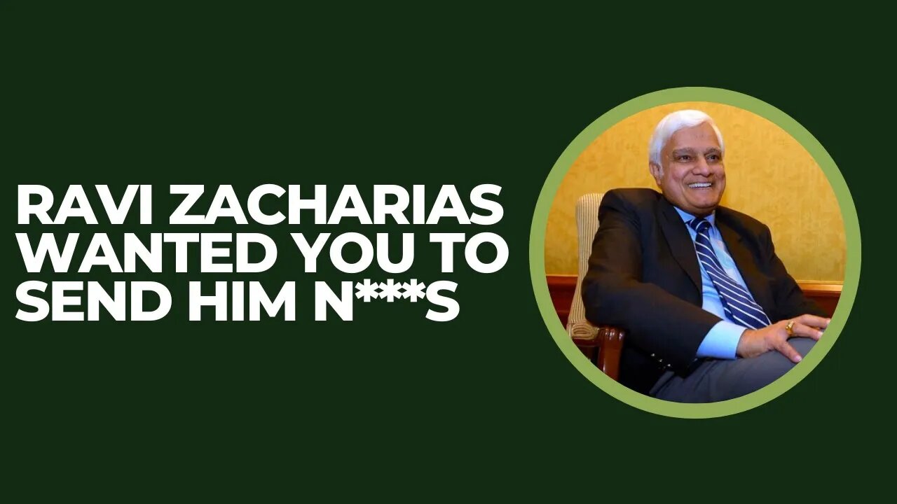 The Tugging of Ravi Zacharias - Ep 8 #ChurchIsCanceled