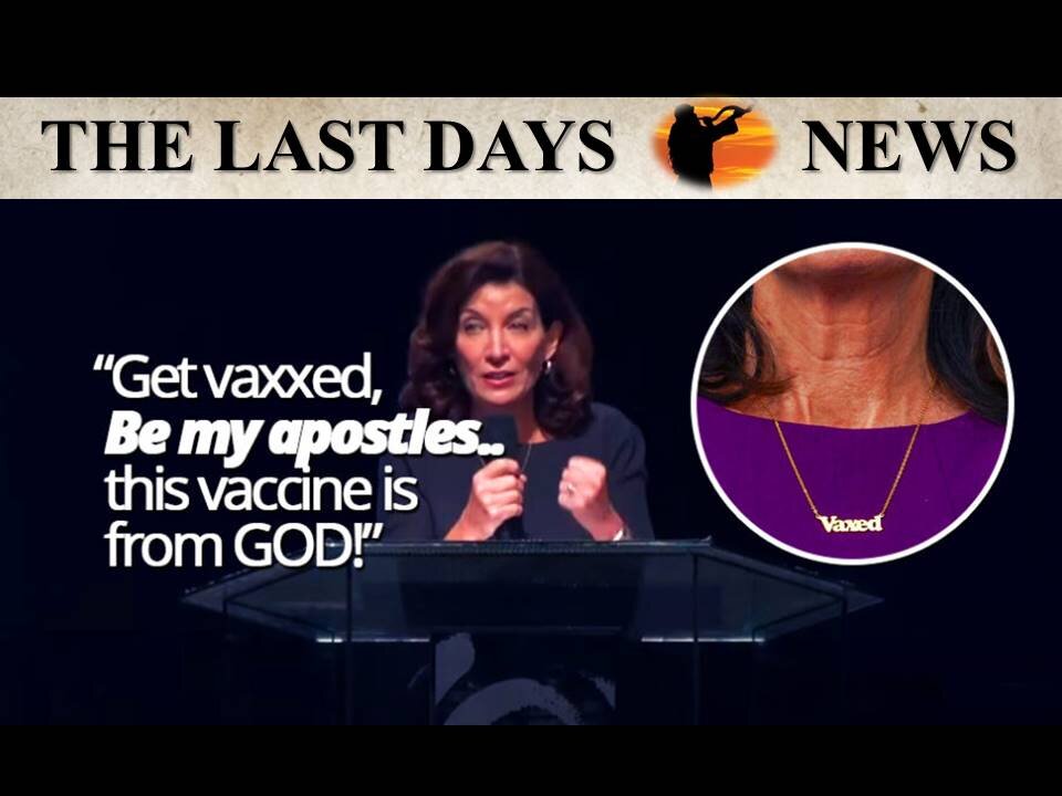 NY Governor Appoints Herself God’s Messenger, Says Unvaccinated Christians ‘Aren’t Listening to God’