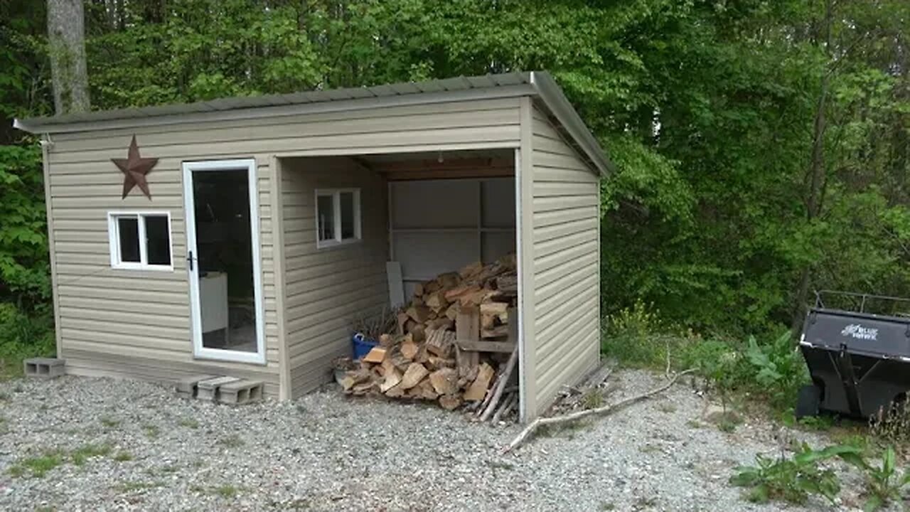 My $25.00 Dollar Shed Build One Year Later. Has this little cull wood creation held up?