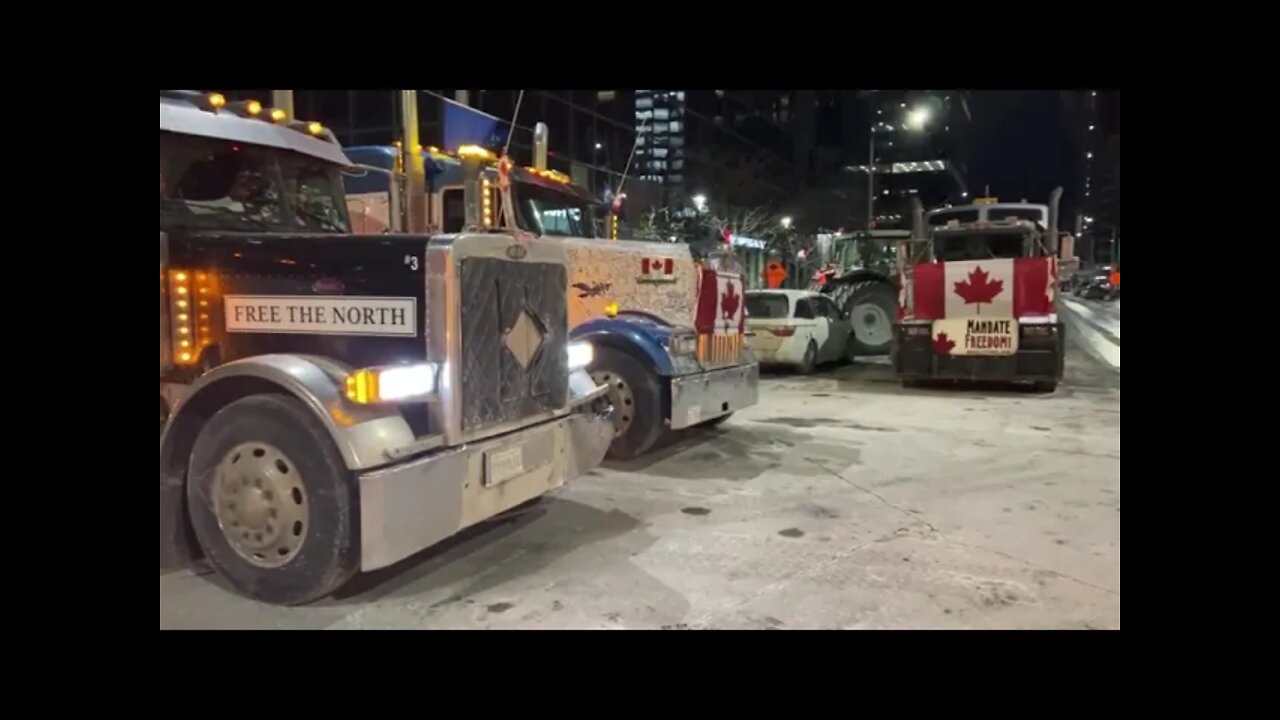 🇨🇦 HUNDREDS OF TRUCKERS STILL IN OTTAWA 🇨🇦