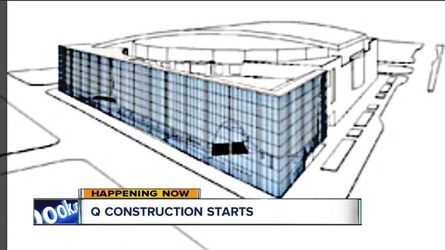 Exterior construction on The Q begins Feb. 5, traffic and entrance patterns expected to change