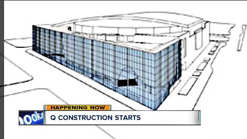 Exterior construction on The Q begins Feb. 5, traffic and entrance patterns expected to change