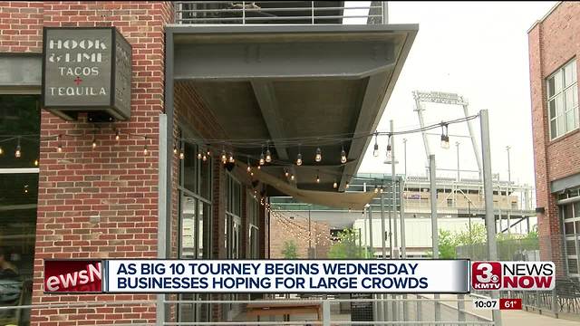 Despite no Huskers, downtown businesses hope for boon for Big 10 tourney