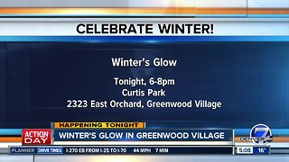 Winter's Glow tonight in Greenwood Village