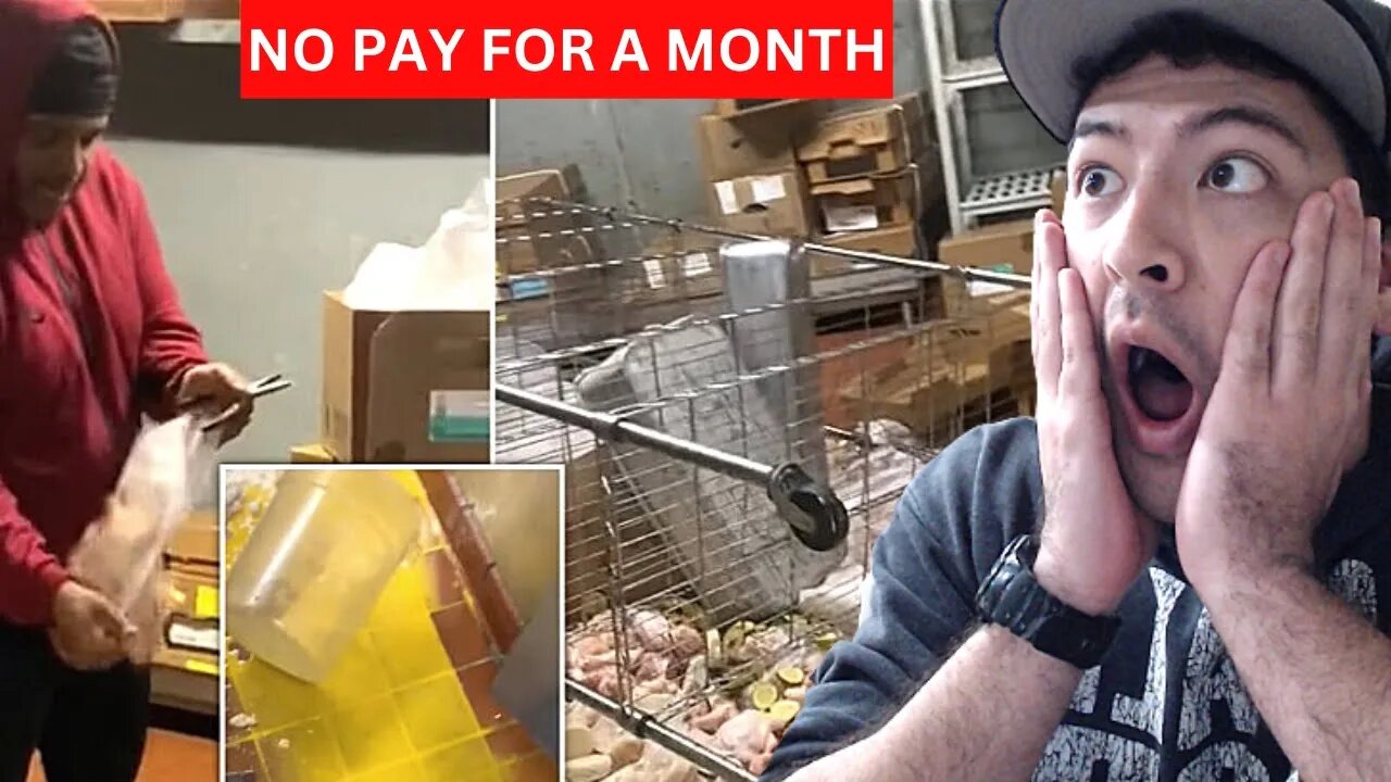 Popeyes Employee DESTROYS Restaurant For Not Getting Paid