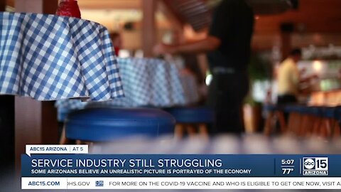 Valley small business owners feel some local leaders are painting an unrealistic picture of Arizona's economy