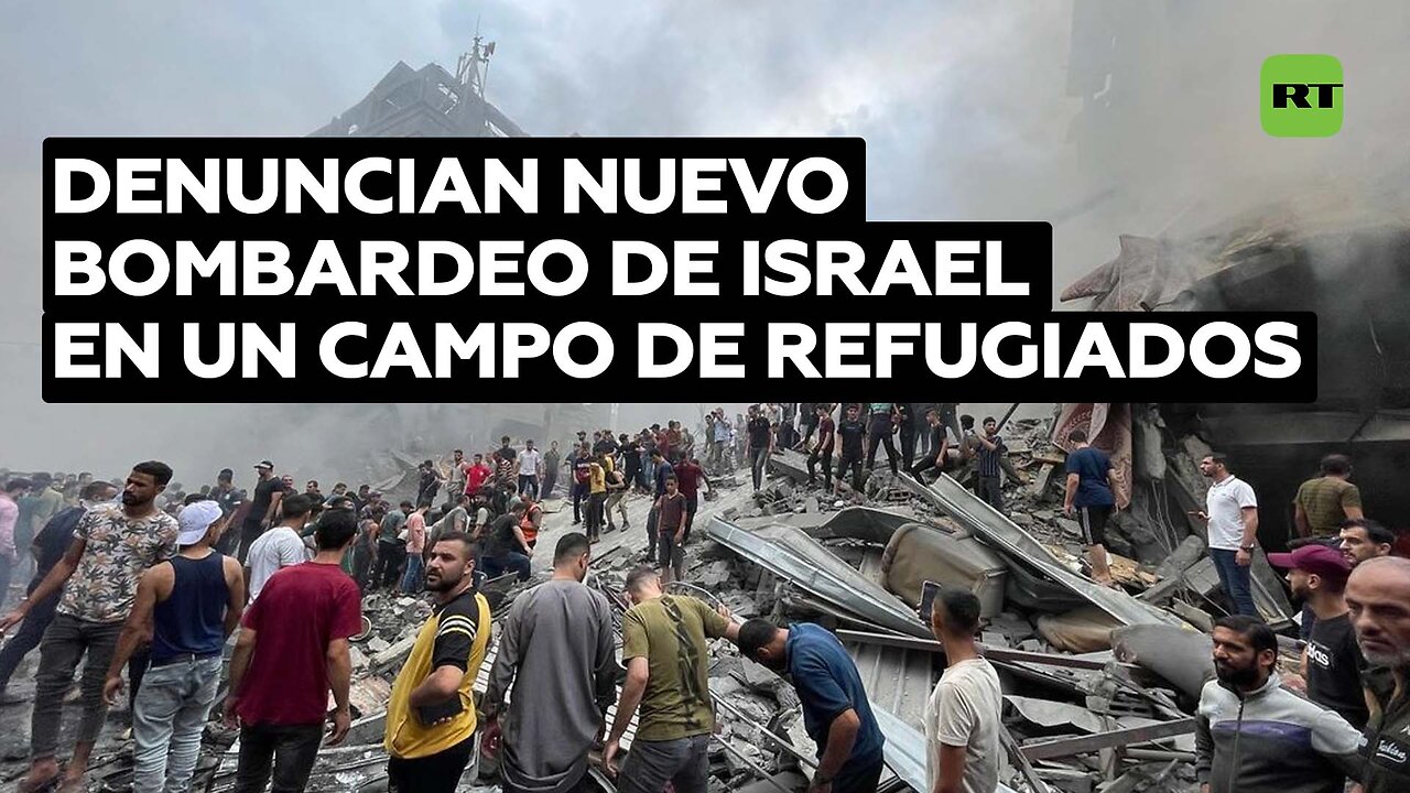 Masacre en un campo de refugiados en Gaza por ataque aéreo israelí