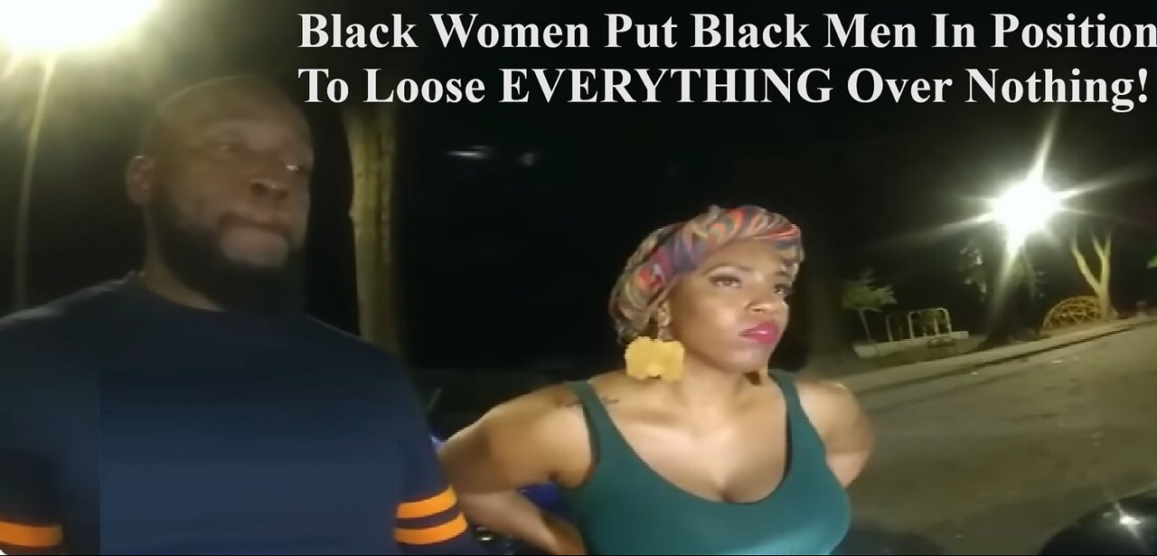 Black Women Put Black Men In Position Of Loose Everything Over Nothing! Traffic Simple Stop Turns Violent