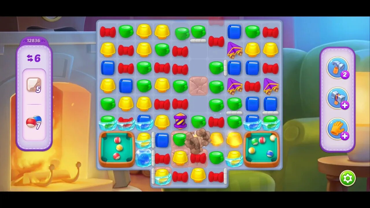 Playrix Homescapes Gameplay Walkthrough Level 12836