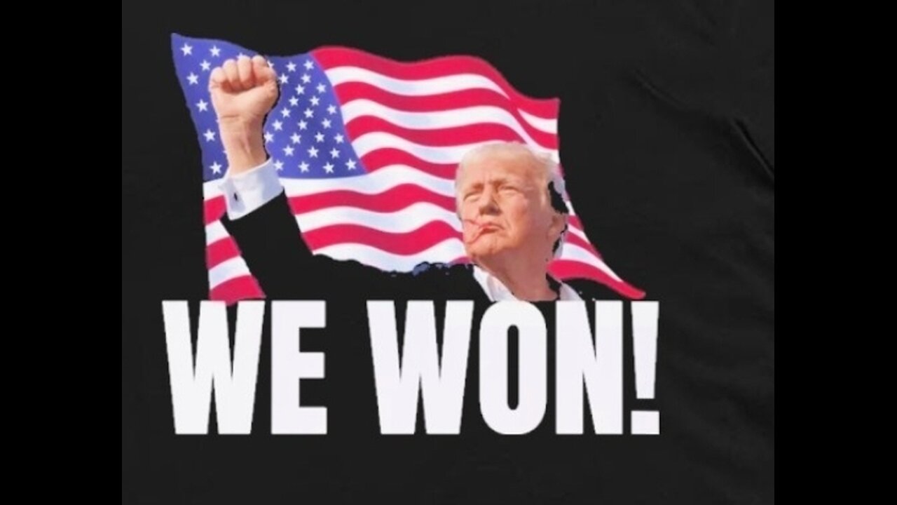 🎗️ Flags wave 👁 TRUMP/VANCE 2024 🏆 👀 We the people's Voices dose MATTER'S Your Vote DID it!