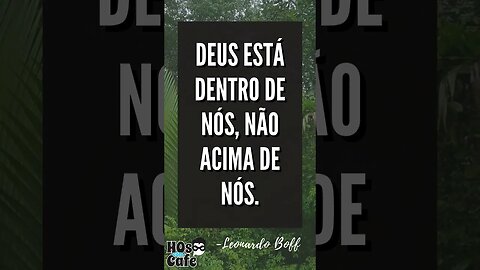 Frase do Leonardo Boff 3 | #shorts