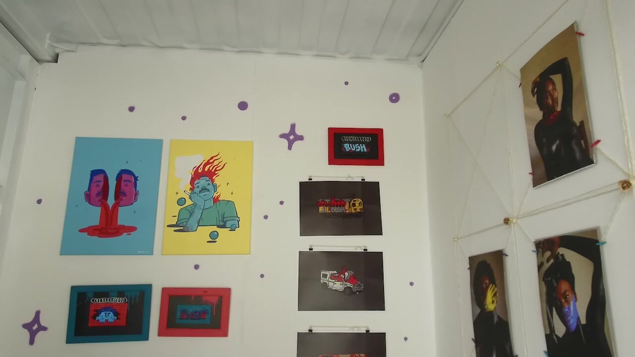 SOUTH AFRICA - Cape Town -Artists at Design Indaba (Video) (RSd)