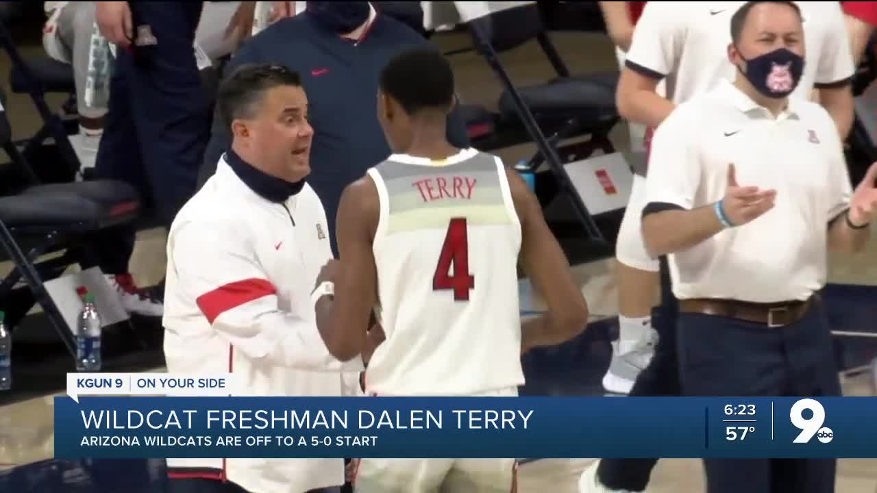 Profile of Wildcat freshman Dalen Terry