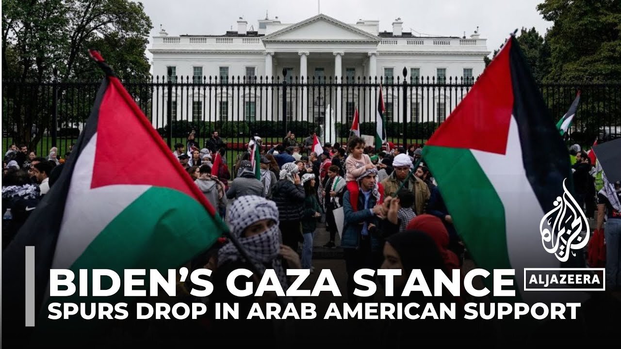 Gaza war- Biden support plummets to 17 percent among Arab Americans