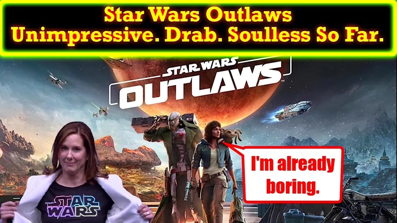 Star Wars Outlaws Already Looks Stale And Boring With A Bland Empty Protagonist!