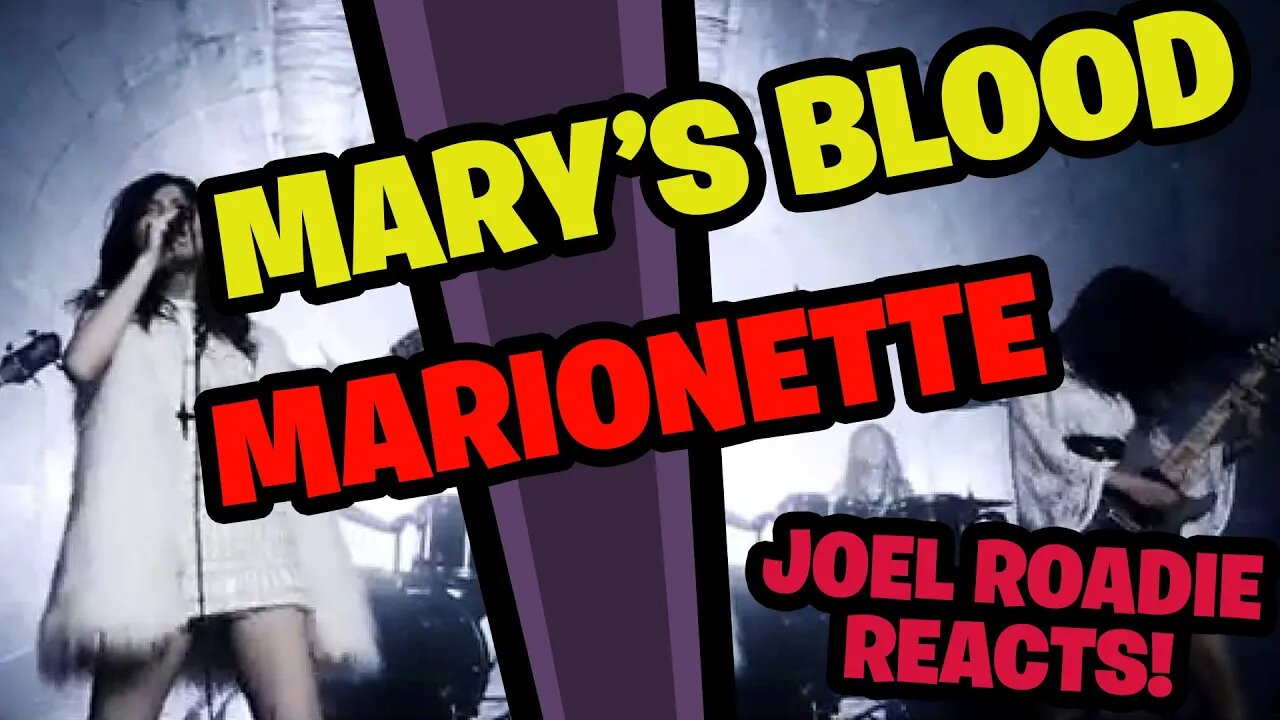 Mary's Blood / Marionette (MV/Full version) - Roadie Reacts