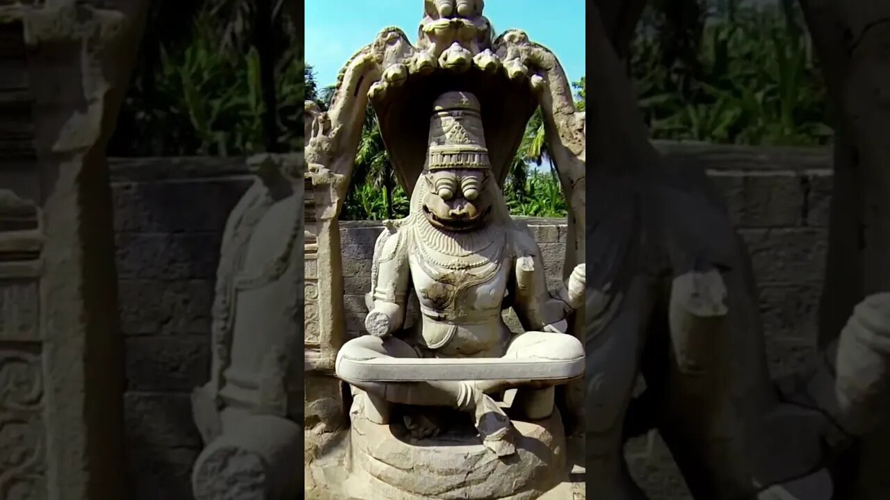 Awe-Inspiring Drone Footage of Narasimha Monument