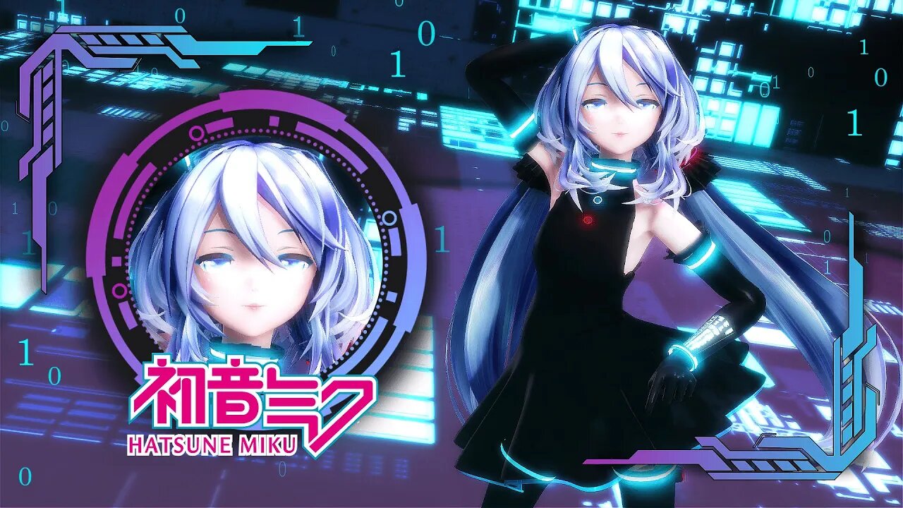 🅼🅼🅳 Cyber Hatsune Miku Transcends to the Matrix with an Electrifying Dance【Hibikase】[Vocaloid]