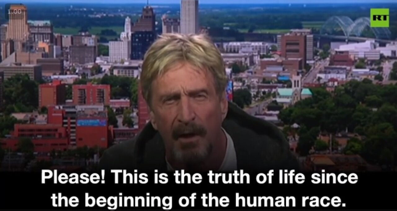 GOV'T CORRUPTION AND SMARTPHONE SLAVERY – John McAfee's best quotes