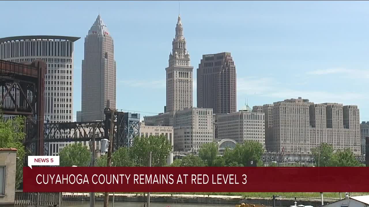 Despite record number of COVID-19 cases, Cuyahoga and other counties avoid Level 4 'purple' status