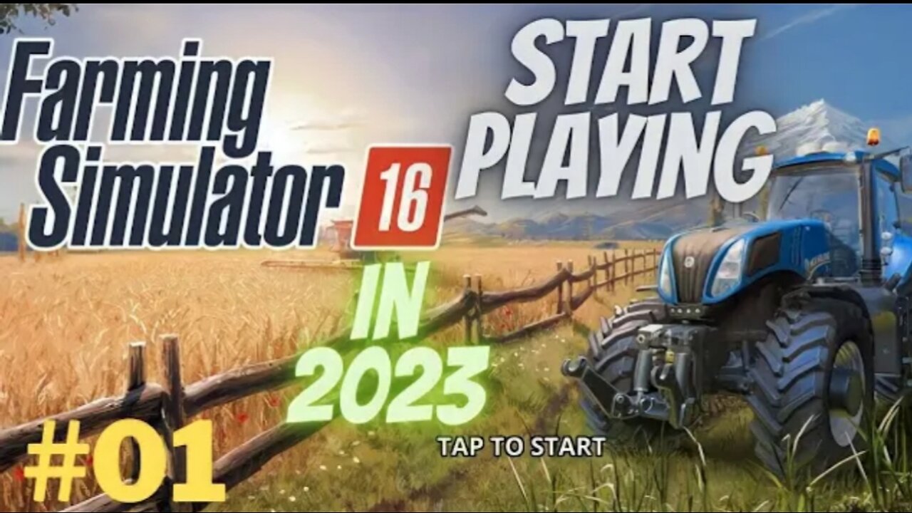 Playing Farming Simulator 16 in 2024 #bass boosted songs hacker