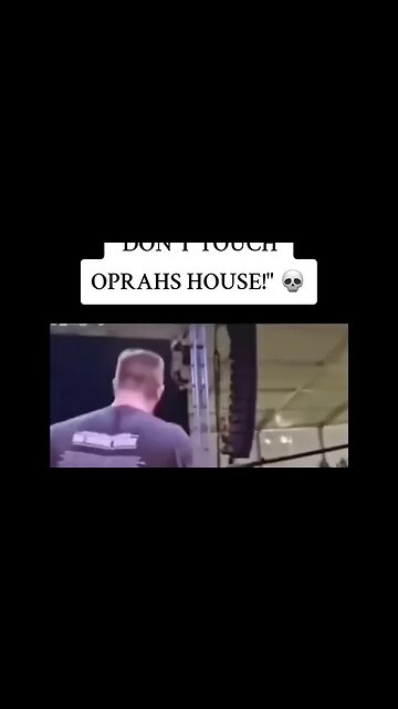Jim Brewer "dont touch Opranhs house" Maui Fires Lahaina