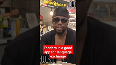 Tandem is a good app for language exchange
