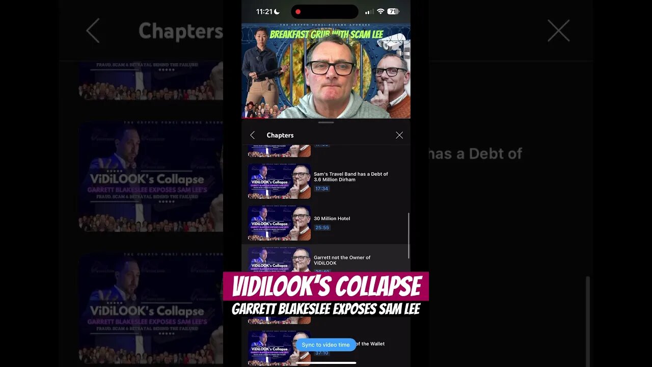 ViDiLOOK's Collapse: Garrett Blakeslee Exposes Sam Lee's Fraud, Scam & Betrayal Behind the Failure!