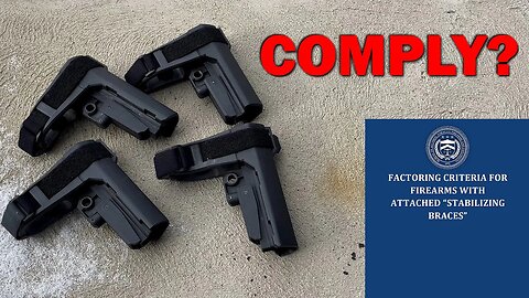 Final ATF Rule on Pistol Stabilizing Braces