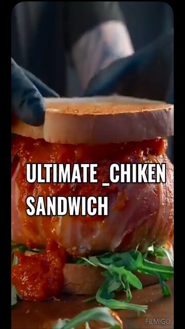 ULTIMATE CHICKEN SANDWICH #ASMR #short#video#short