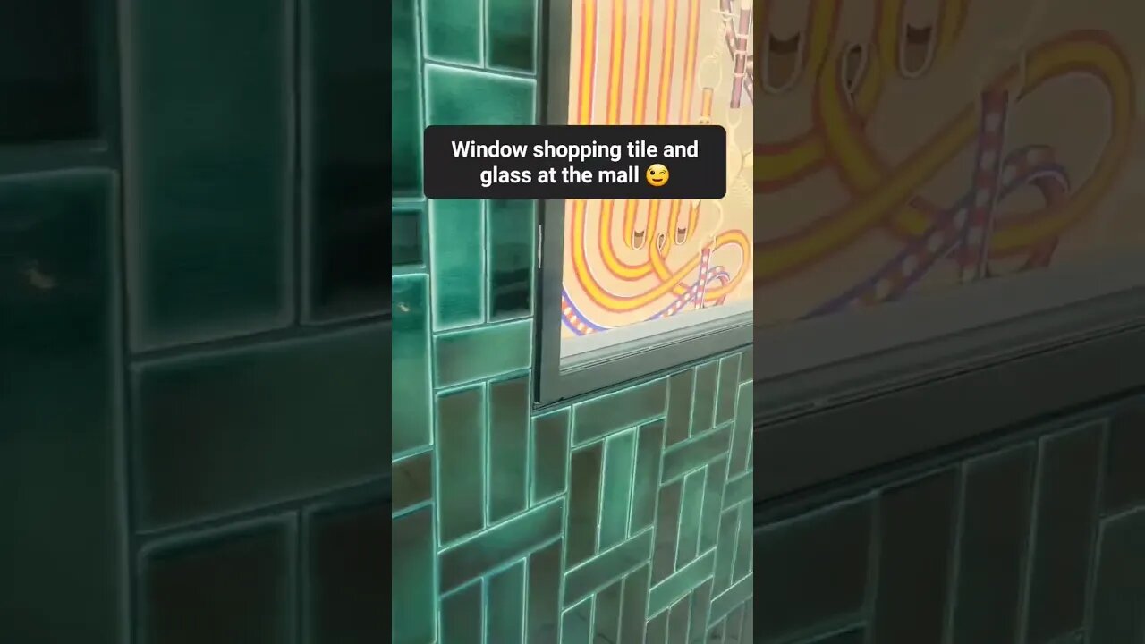 Am I the only one that does this? I pay more attention to the walls of the store than what's inside