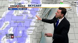 Michael Fish's NBC26 Storm Shield weather forecast