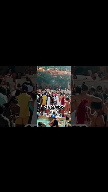 O.T. Genasis does EPIC C-Walk dance at Vegas Pool Party to Nipsey Hussle