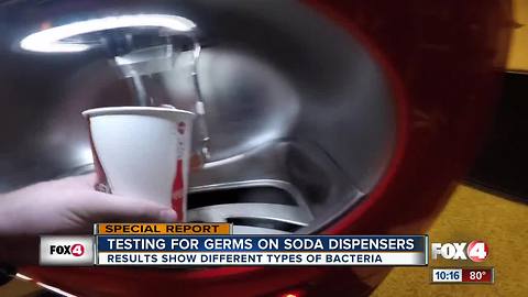 What's lurking under your soda fountain? Testing soda dispensers for germs