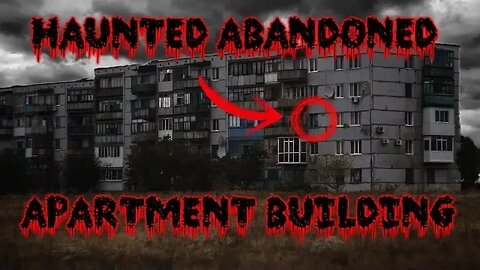 SOMETHING WANTED US OUT!! EXPLORING HAUNTED ABANDONED APARTMENT BUILDING!!