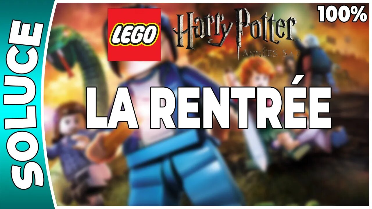 LEGO Harry Potter : Années 5 à 7 - LA RENTRÉE - 100% - Emblèmes et perso [FR PS3]