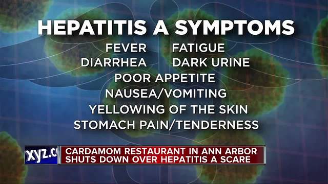 Hepatitis A found in one worker at Ann Arbor restaurant