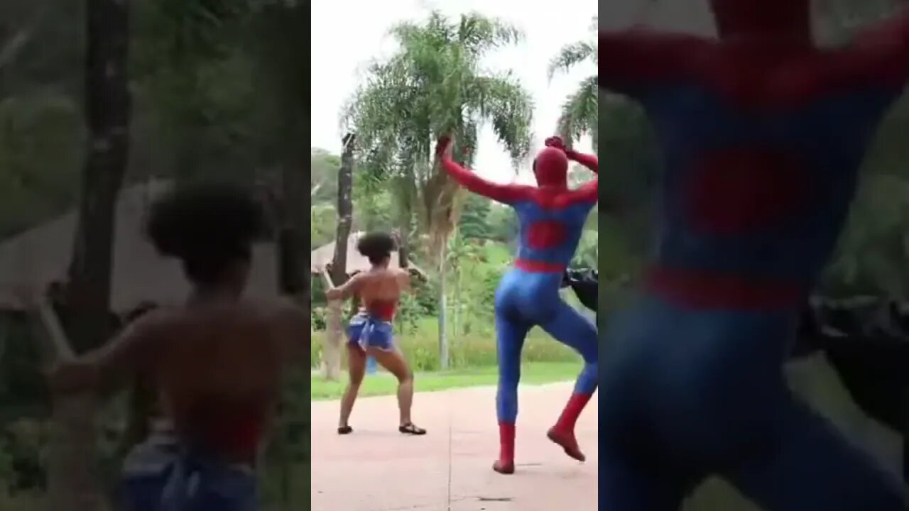 A LIGA DA ALEGRIA, DANÇANDO THE FLASH, HOMEM-ARANHA, BATMAN E MULHER MARAVILHA, LIKE