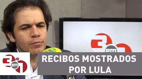 Força-tarefa reitera que considera falsos recibos mostrados por Lula