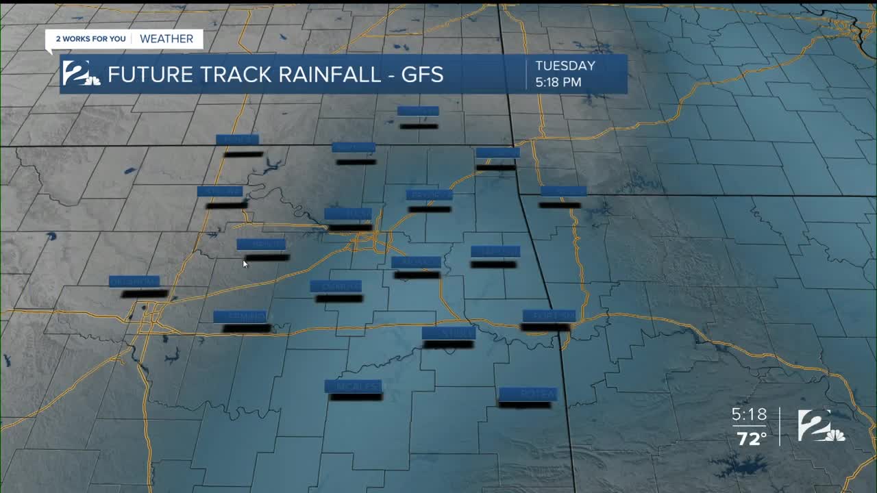 More Rain Chances