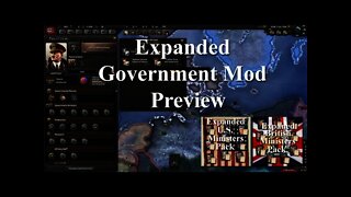 HOI IV Expanded Government Mod Preview