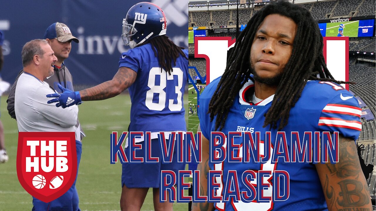 Kelvin Benjamin RELEASED by Giants | Rips in Joe Judge