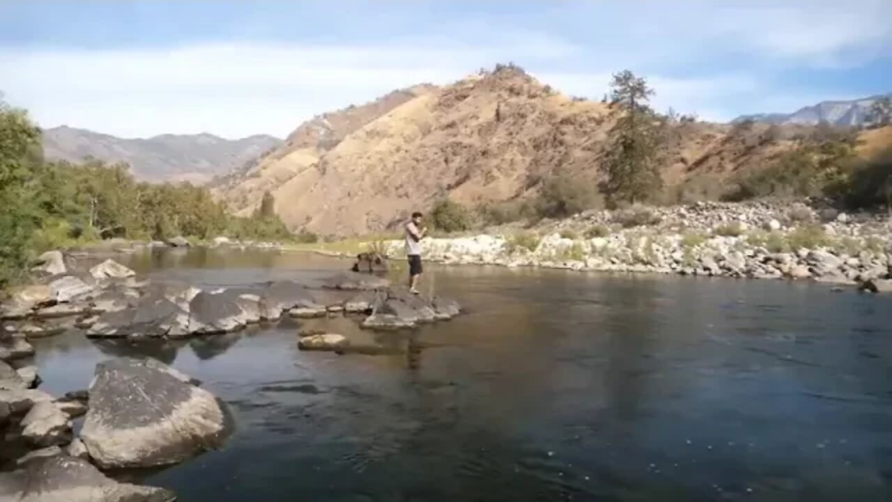 WILD TROUT and Cajun Crawfish Boil, ALONE in REMOTE WILDERNESS