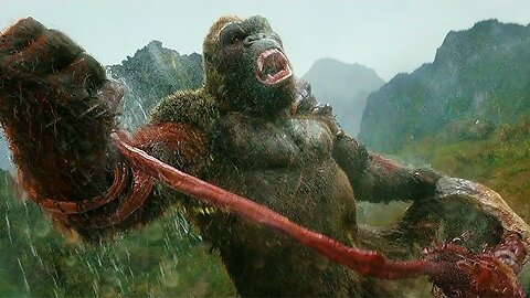 Final battle fight (king Kong the skull island)