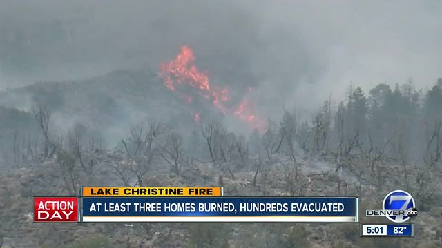 Colorado wildfires: Spring Fire surpasses 100k acres; Lake Christine Fire destroys homes