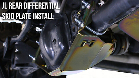 How To Install: JL Rear Differential Skid Plate