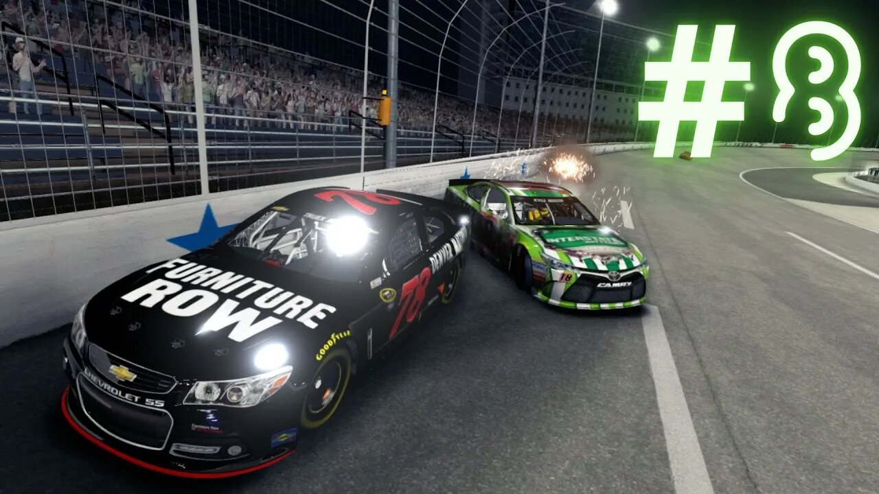 CHOKE OF THE YEAR! Kyle Busch NASCAR 15 Season: Episode 8