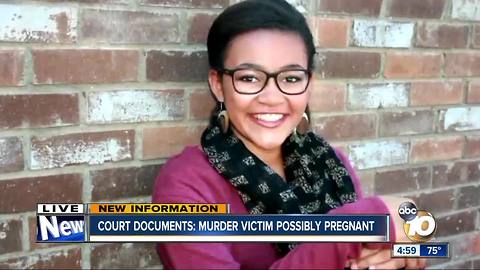 Court documents: Murder victim possibly pregnant