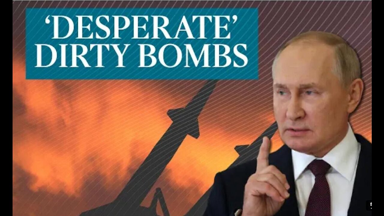 Putin’s 'dirty bomb' threat is a sign of desperation | Chemical weapons expert